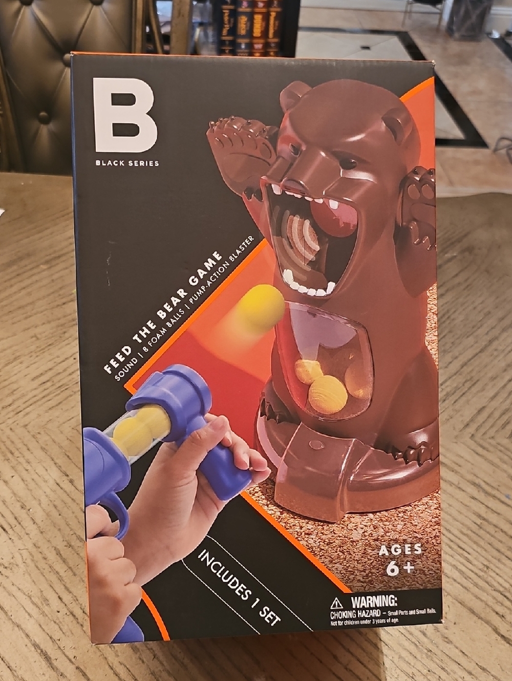 Feed The Bear Game Black Series NWT